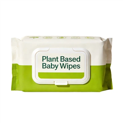 식물 기반 아기 물티슈